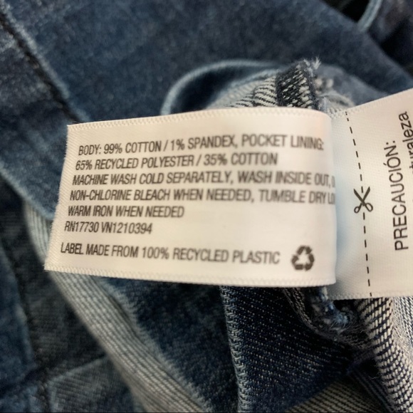 SOLD Universal Thread Denim Bib Dress - Picture 9 of 11